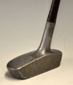 Standard Golf Co Schenectady Style alloy putter - with good makers head stamp and shaft stamp with