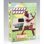 Tomy (Japan) - Bjorn Borg electronic tennis game – By Palectronics in original illustrated box