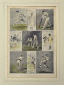 The Surrey v Oxford University Cricket Match At The Oval 24, 25, 26 June Cricket Print the