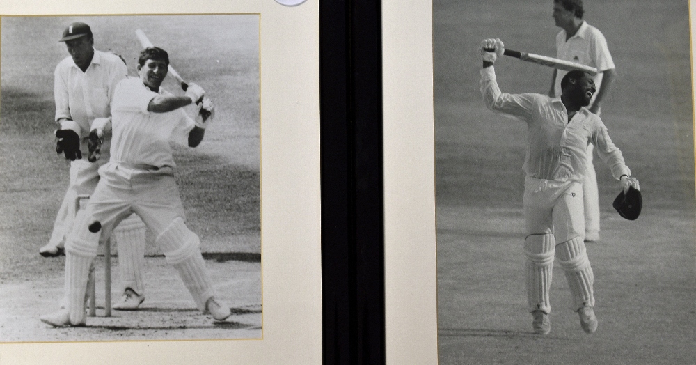Selection of Cricket Prints depicting various Cricket scenes and an image of England and Australia - Image 2 of 4