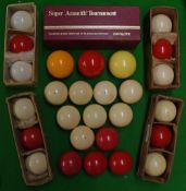 Quantity of Billiard Balls to include ‘Chevillotte - Super Aramith Tournament’ oversize balls