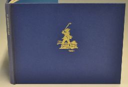 Hamilton, David signed – “Early Golf at St Andrews” publ’d in 1987 no. 92/350 ltd ed copies, blue