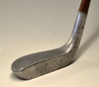Standard Golf Co Mills L Model longnose alloy putter – fitted with green heart shaft stamped R