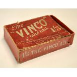 Early 1900’s Golf Ball Box – The Leyland & Birmingham Rubber Co Ltd rare “The Vinco Golf Ball” box