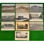 Early English and Australia Golf Club Postcards from 1907 onwards (10) Bournemouth, Ogmore, Bishop