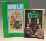 Golfing Postcard Reference Books (2) – “Famous Golf Postcards” Image of Sports Series 1st ed 2001 in