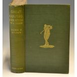 Beldam, George W – ‘Great Golfers’ Their Methods at a Glance, with contributions by Harrold
