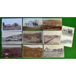 Selection of Scottish and English Golf Club Postcards from 1910 onwards – North Berwick, Kirn,