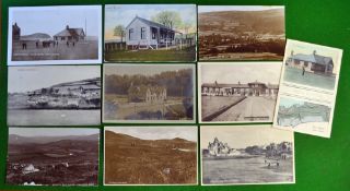 Selection of Scottish and English Golf Club Postcards from 1910 onwards – North Berwick, Kirn,