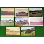 Selection of North America, Canada and Japan golf club post cards from as early as 1907 onwards (
