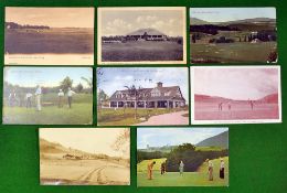 Selection of North America, Canada and Japan golf club post cards from as early as 1907 onwards (