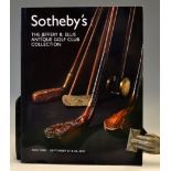 Ellis, Jeffery B Auction Catalogue – “The Jeffery B Ellis Antique Golf Club Collection” produced for