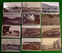 Selection of English and Welsh Golfing Postcards from 1905 onwards – Featuring Bramall Park,