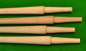 4x new hickory shafts – for iron shafts overall 39.5”