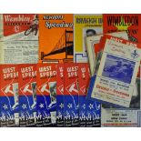 1940s and 50s Speedway Programmes a mixed selection to include Belle Vue, West Ham, International