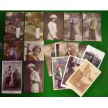 Collection of early 1900’s glamour golfing postcards (20): including “British Beauties”;Silverine