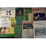 Selection of Early ‘The Billiard Player’ Journals & Publications to include 1925 (loose covers),