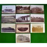 Early Golf Club Postcards from 1907 onwards (10) - Cooden, Seaford Links, Frinton on Sea,