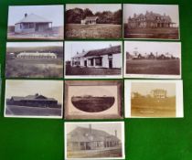 Early Golf Club Postcards from 1907 onwards (10) - Cooden, Seaford Links, Frinton on Sea,