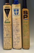 Autographed Miniature Cricket Bats All county clubs to include Durham CCC, 1993 Lancashire CCC