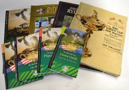 3x Ryder Cup Programmes and Ephemera from 1965 onwards (8) – 16th Ryder Cup Match Royal Birkdale ’65