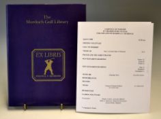 Murdoch, Joseph S.F – “The Murdoch Golf Library” 1st ed 1991 ltd ed no715/950 the first 215