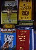 Collection of Cricket Books To include books by W G Grace, J M Kilburn, Derek Hodgson, Brian