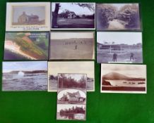 Selection of English, Irish and Scottish golf club postcards from 1905 onwards – Royal Portrush 1919