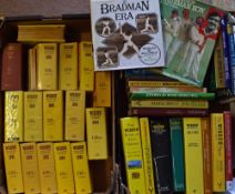 Selection of 1980/90s Wisdens Cricket Annuals and Wisden Books to include Wisden Book of Cricket,