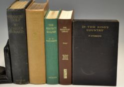 Various Early Golf Books from 1908 to 1931 (5) - James Braid-“Advanced Golf” published 1908 (ex-