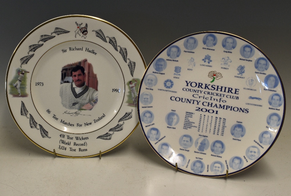 Collection of Cricket China and Glass ware To include Spode Bicentenary 1787 – 1987 two handled mug, - Image 2 of 3