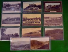 Collection of Welsh golf club postcards from 1904 onwards (11) - Harlech (Royal St David’s) (5);