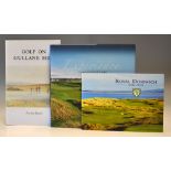 Baird, Archie signed “Golf on Gullane Hill” 7th Enlarged ed 2001 and signed by the author to the