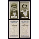 c.1926 Cricketers Cohen Weenen & Co Cigarette Cards a complete set of 25 cards depicting head