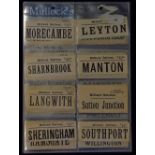 Selection of Midland Railway and LMS Luggage Labels including various places Southport,