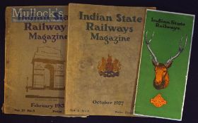 Indian Railways Collection - Indian State Railways Magazine October 1927 An interesting 54 Page