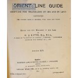 Orient Line Guide 1890 - A very extensive 438 page guide all about the ships of this shipping