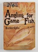 Fishing Book - Bickerdyke, J. – “Angling For Game Fish” 6th Ed., c.1922, original paper covers,