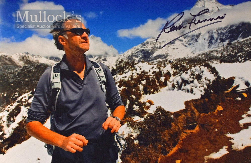 Autograph – Sir Ranulph Fiennes b.1944 Signed Photograph – British Explorer, signed to the front