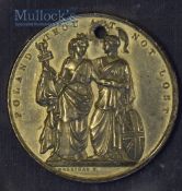 Poland - “Poland Thou Art Not Lost” Medallion Issued By The Polish Association In Britain. Dated