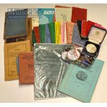 Assorted Trade Union Ephemera and badges Ranging from 1930s to date to include membership cards,