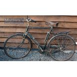 Vintage Triumph Pedal Bicycle – Roadster, frame measures 21”, 3 speed, Triumph Maker’s marks,