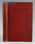 Fishing Book - Russell, Alex – “The Salmon” Edinburgh 1864, 1st Ed, in original red cloth binding,