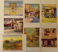 India & Punjab – 10x Colour Plates by Mortimer Menpes c.1910 including the Golden Temple Amritsar,