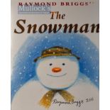 Autograph - Raymond Briggs b.1934 Signed Print depicts ‘The Snowman’ with Briggs signature dated
