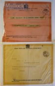 Indian Posts and Telegraphs Department Telegrams from MK Gandhi dated 1933, 1939 and 1940, two