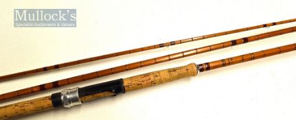 Falcon Redditch Split Cane Salmon Rod - The Peregrine 13ft 3pc spinning rod – lined butt and tip