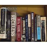 Various Rock/Pop Related Books including Keith Richards, Dylon, Young, Joy Division plus scarce