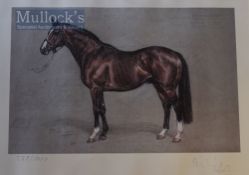 Klaus Philipp Signed ‘Northern Dancer’ Colour Print limited edition of 1000, signed to the border,