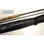 Fine Shimano Lesath SLE  333 HX carbon spinning rod – 12ft 2pc with fully fitted line guides, 50-